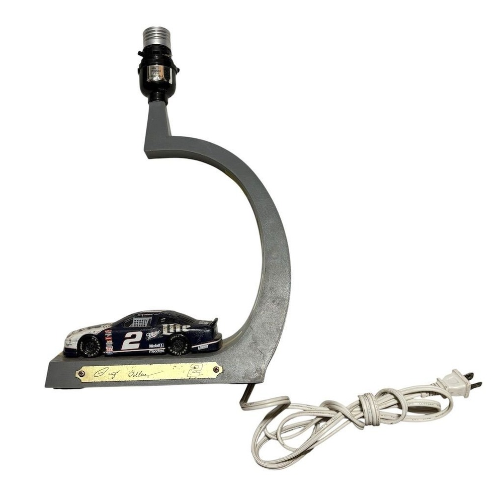 Vintage Rusty Wallace #2‎ NASCAR Diecast Lamp Light